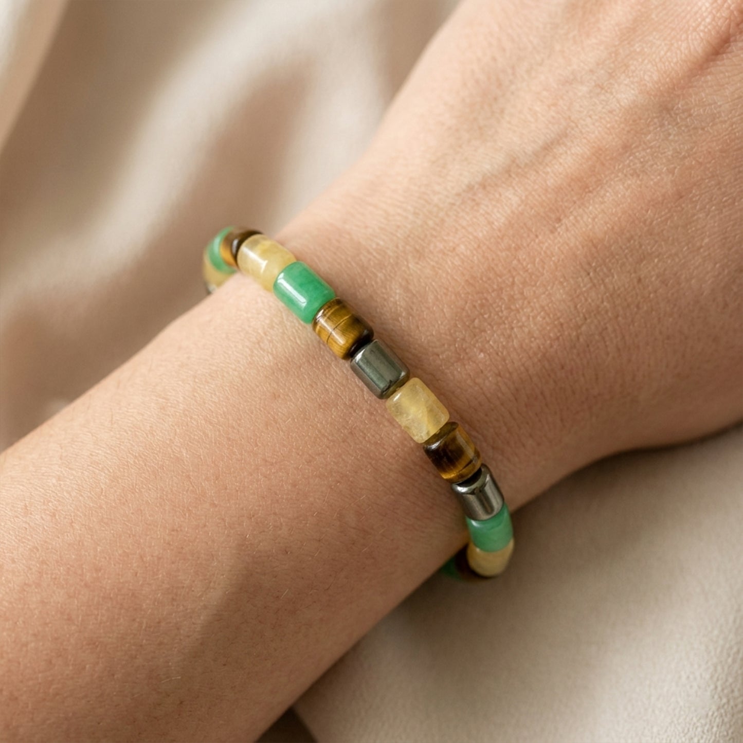 Natural Money Magnet Bracelet