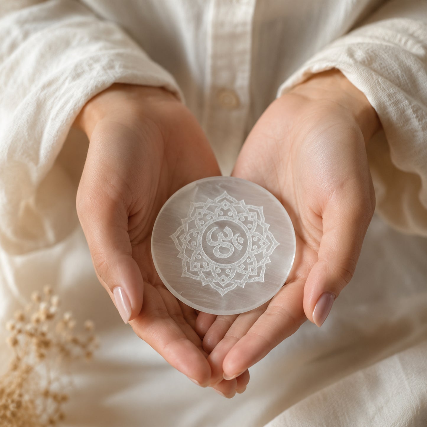 Selenite Charging Plate