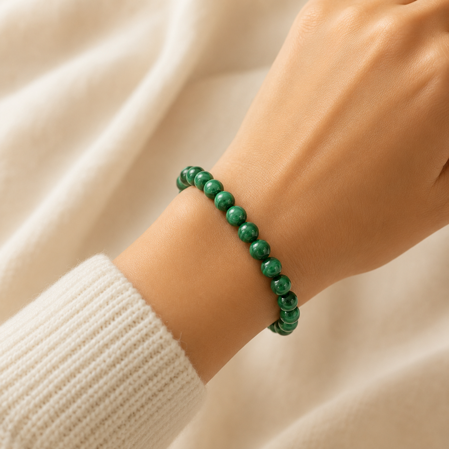Malachite Stone Bracelet
