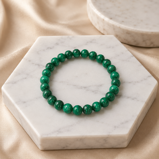 Malachite Stone Bracelet