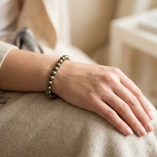 Natural Raw Pyrite Bracelet