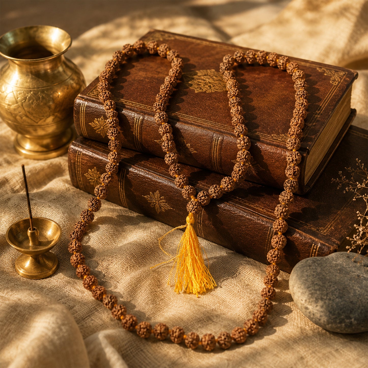 5 MUKHI-RUDRAKSHA-MALA
