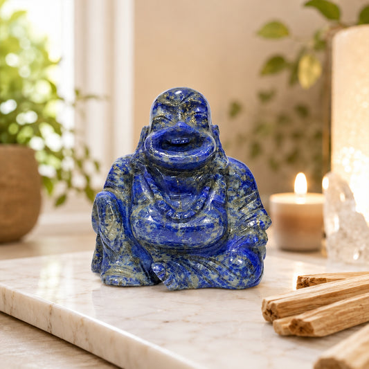 Laughing Buddha Lapis Lazuli